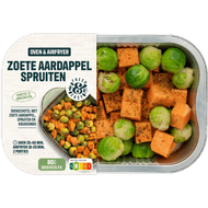 Fresh & easy Ovenschotel zoete aardappel spruiten