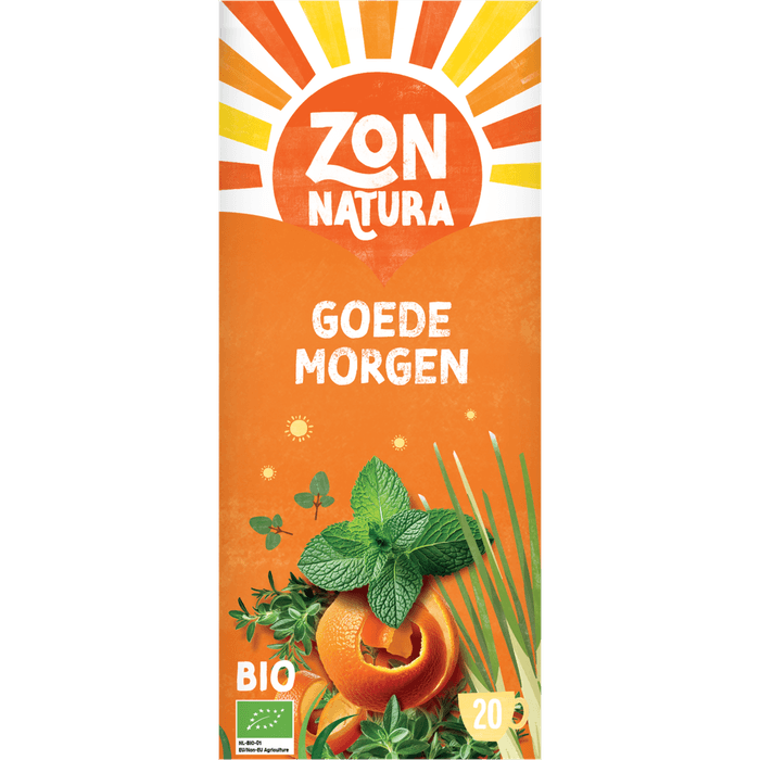 Zonnatura Kruidenthee goedemorgen 20 zakjes