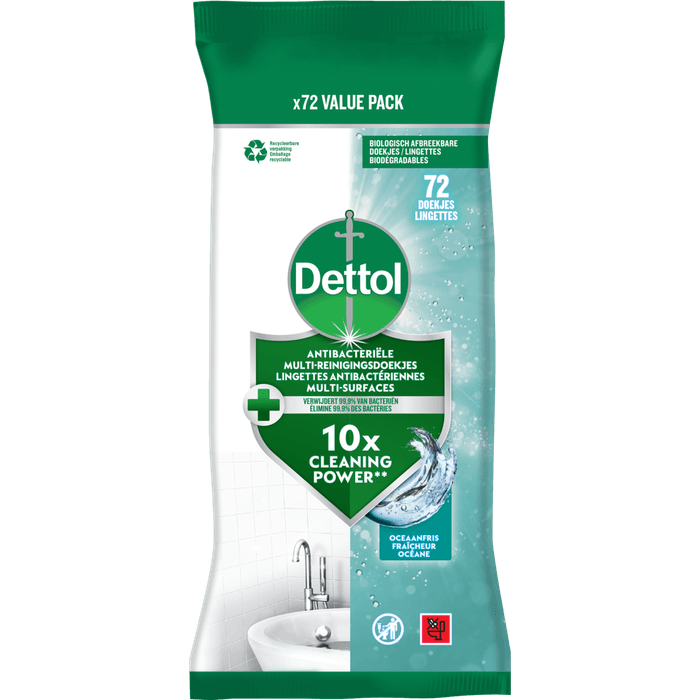 Dettol Multi reinigingsdoekjes ocean
