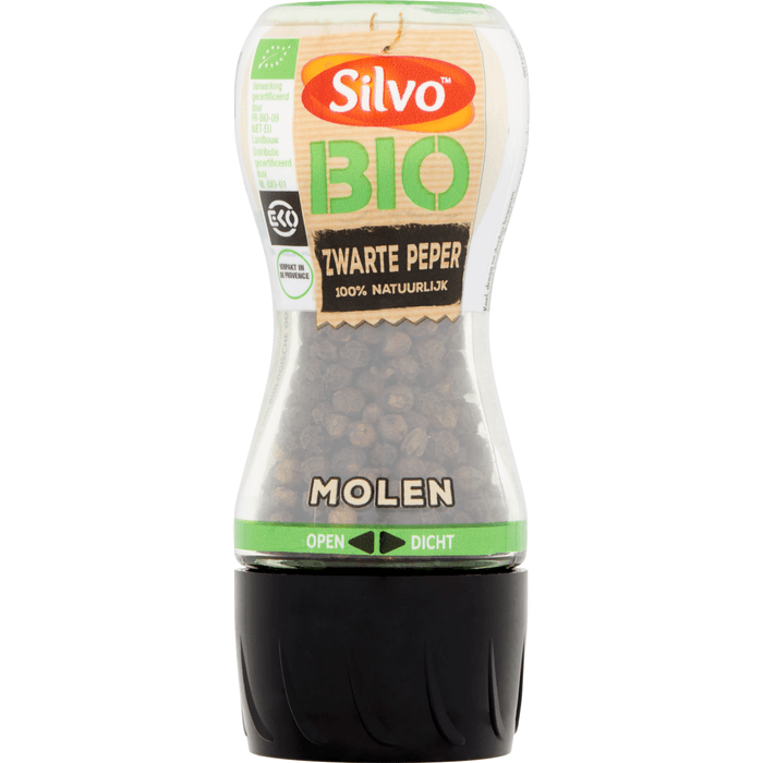 Silvo Peper zwart