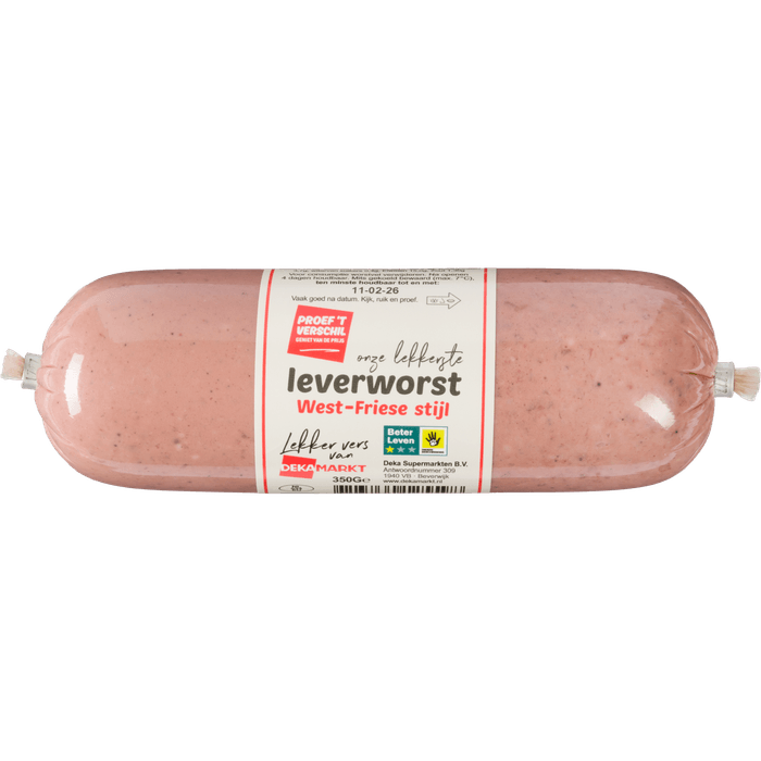 DekaMarkt Leverworst west-friese stijl