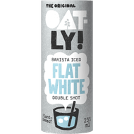 Oatly Ijskoffie barista iced flat white