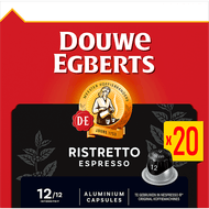 Douwe Egberts Koffiecups espresso 12 ristretto