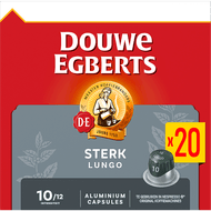 Douwe Egberts Koffiecups lungo extra intens 10