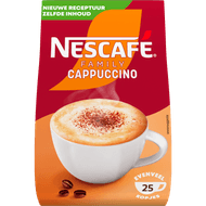 Nescafé Oploskoffie cappuccino navulpak