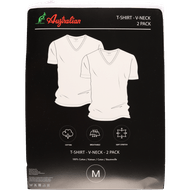 Australian T-shirt v/rneck 2-pack maat m t/m xxl