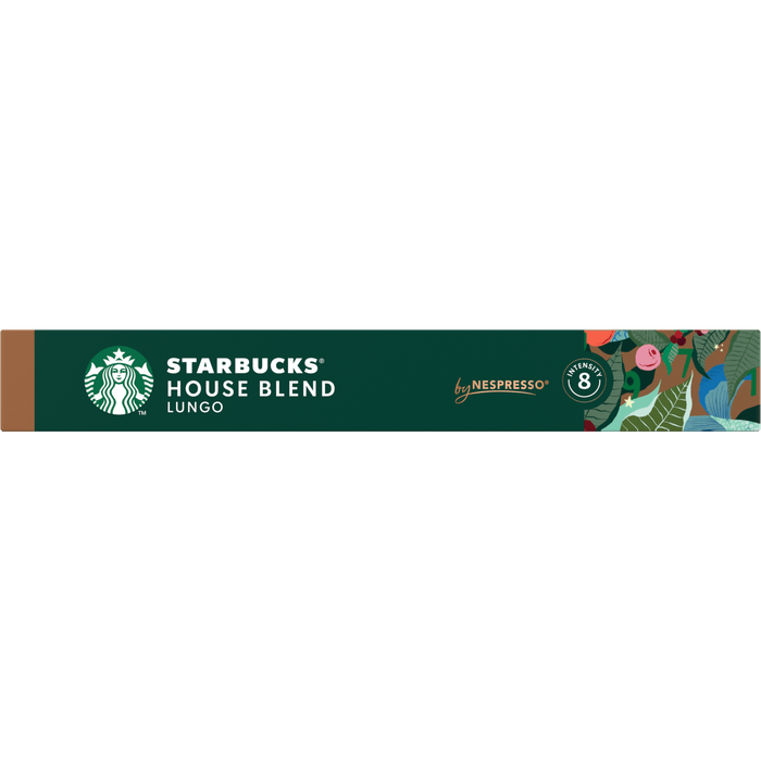 Starbucks Koffiecups houseblend lungo sterkte 8