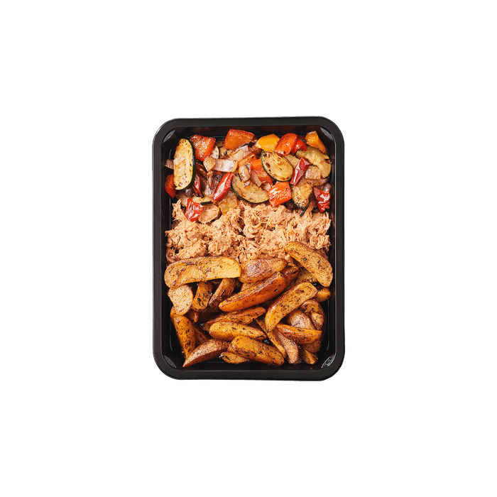 Exclusief aardappelpartjes pulled pork