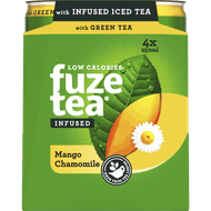 Fuze tea Ice tea green mango-chamomile 4x25 cl