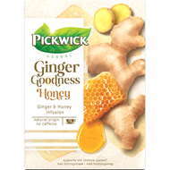 Pickwick Ginger goodness honey kop 15 zk