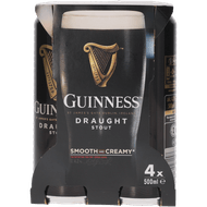 Guinness Stout draught 4x500ml