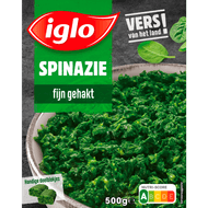 Iglo Spinazie fijn gehakt deelblokjes