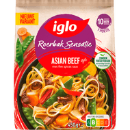 Iglo Roerbaksensatie asian beef 5 spices