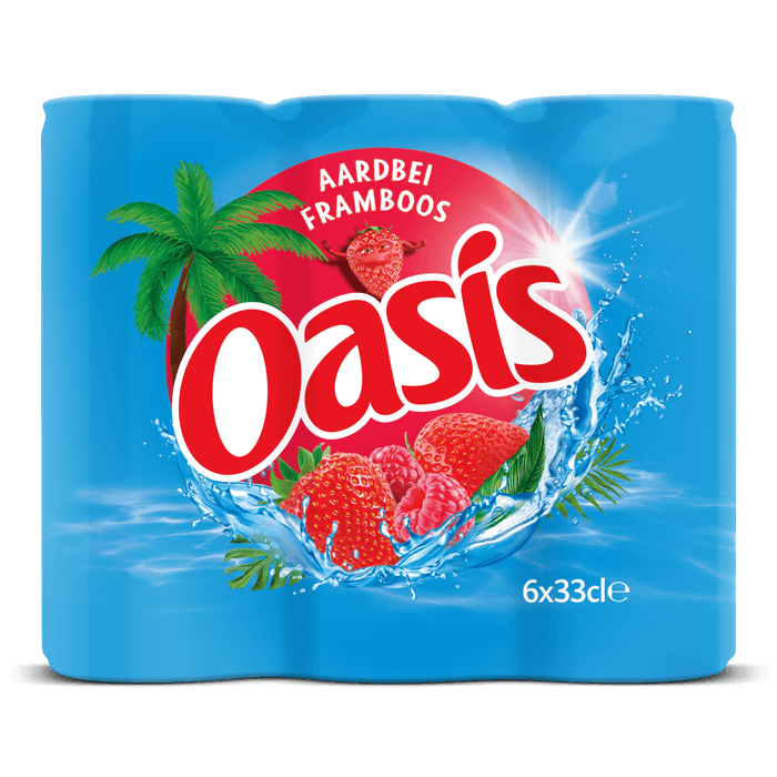 Aardbei framboos 6x33 cl max. 144 blikken per klant