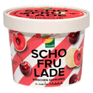 Kers in witte chocolade