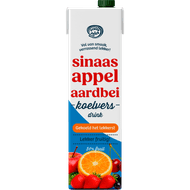 Fruity Juice Sinaasappel-aardbei drink