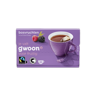 G'woon Vruchtenthee bosvruchten 20 zk.