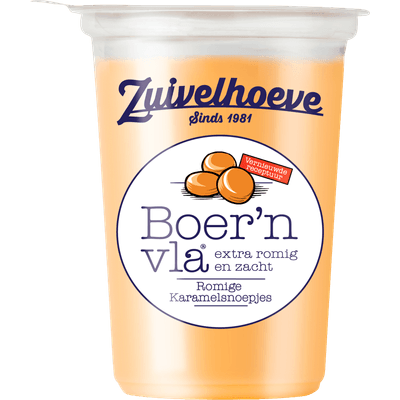 Zuivelhoeve Boern vla karamelsnoepjes