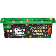 Flowerfarm Smeren zonder palmolie opgroeien