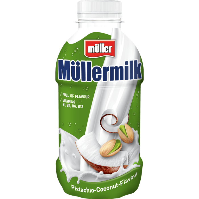 Müllermilk pistache kokosnoot