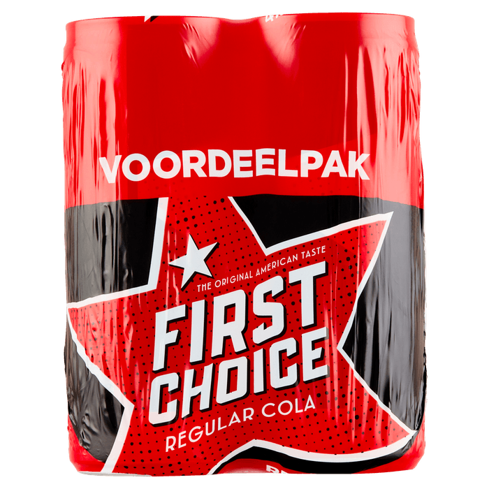 First Choice Cola Cola regular 4x25 cl