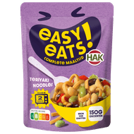 Hak Easy eats teriyaki noodles