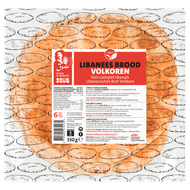 SOUQ Libanees platbrood volkoren 6st