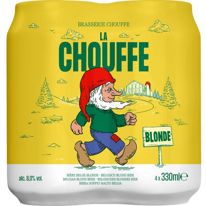 La Chouffe Blond 4x33 cl