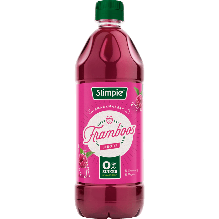 Slimpie Limonadesiroop framboos
