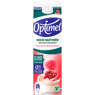 Optimel Drinkyoghurt goede bacteriën framboos granaatappel