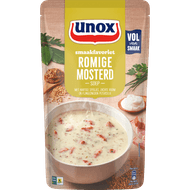 Unox Soep in zak romige mosterdsoep
