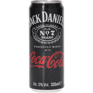 Jack Daniels Whiskey & cola