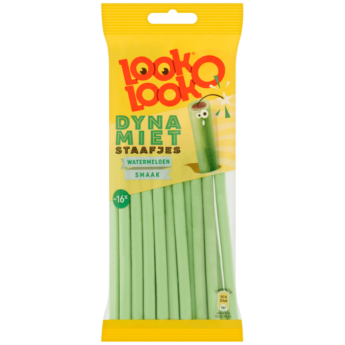 Look O Look Dynamietstaafjes Meloen Zoet Snoep Zak