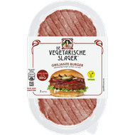 De Vegetarische Slager Griljante burger 2 st.