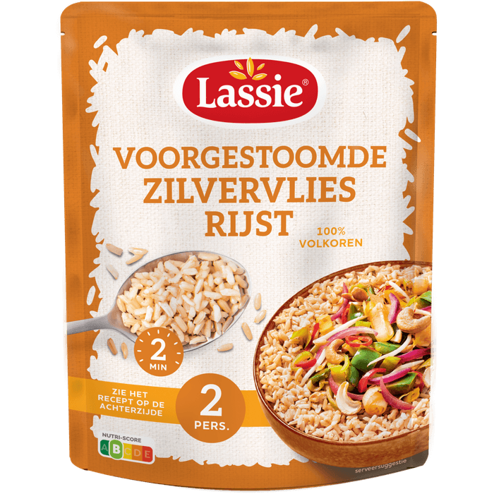 Lassie Zilvervliesrijst panklaar