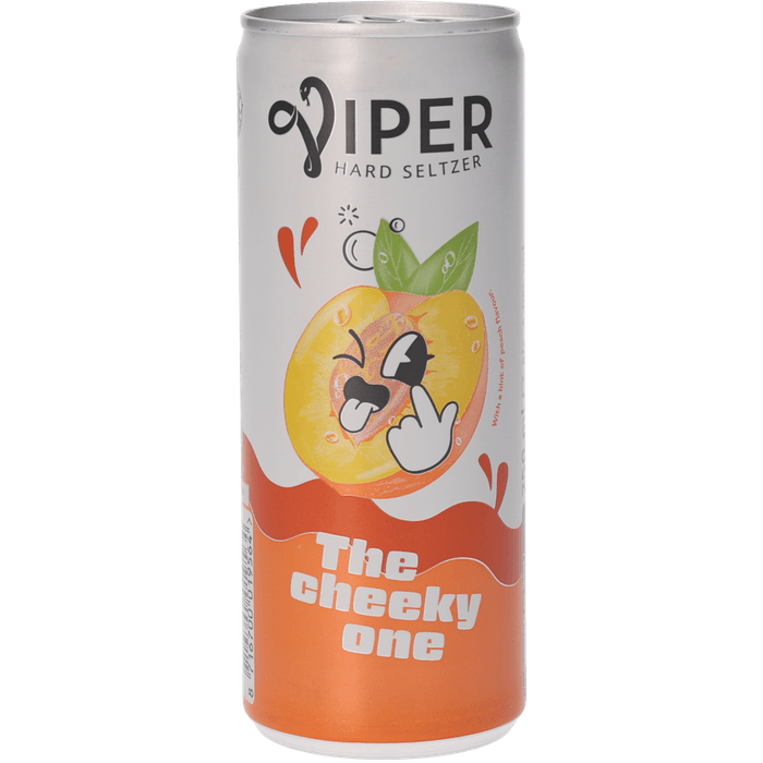 Viper Hard seltzer peach