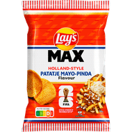 Lay's Ribbelchips max holland patatje pinda mayo