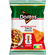 Doritos Tortilla chips mexican style taco