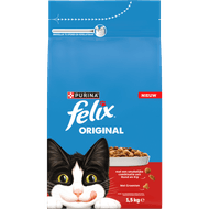 Felix Kattenvoer original rund kip met groenten