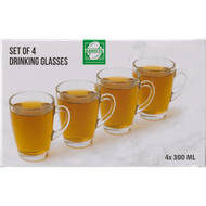Theeglazen 4 stuks