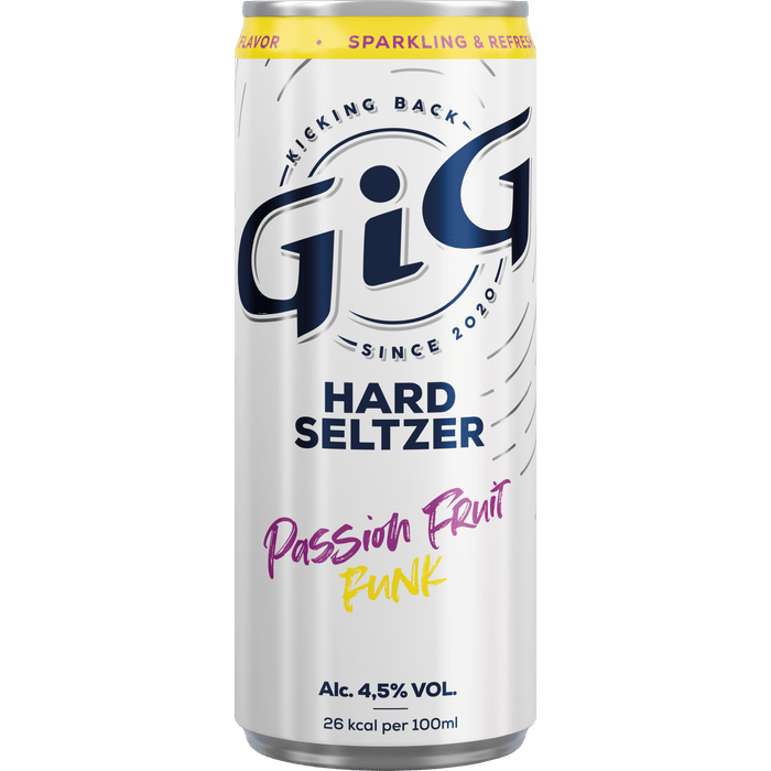 GiG Hardseltzer passionfruit funk