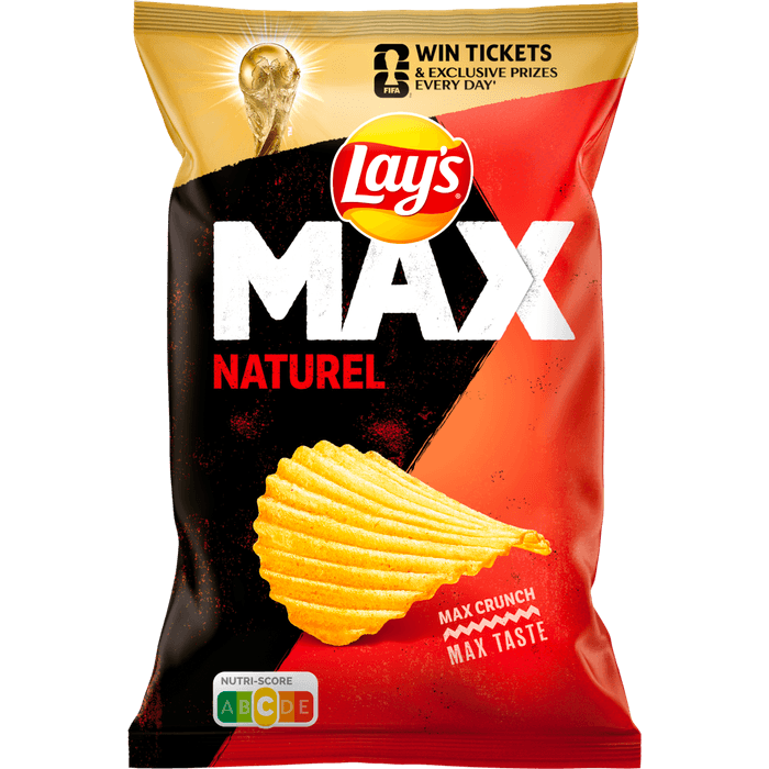 Lay's Ribbelchips Max original