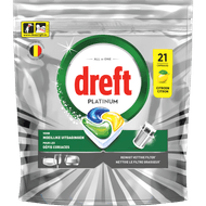 Dreft Vaatwastabletten platinum lemon 21st