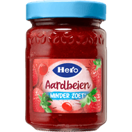 Hero Jam 40% minder zoet aardbei