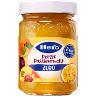 Hero Jam perzik passievrucht zero
