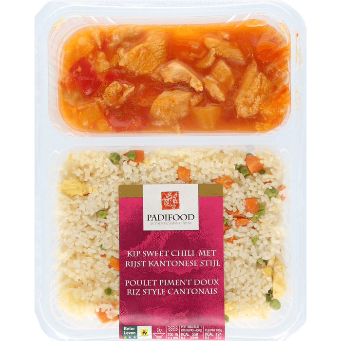 Padifood Chinese kip chili rijst kantonese stijl