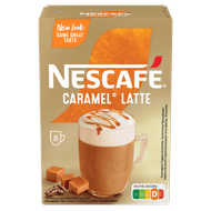 Nescafé Oploskoffie caramel latte 8 koppen