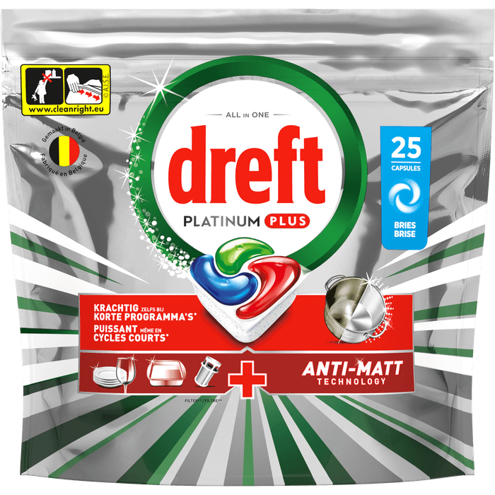 Dreft Vaatwastabletten platinum plus original