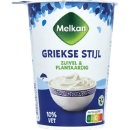 Melkan Griekse yoghurt 10% vet hybride