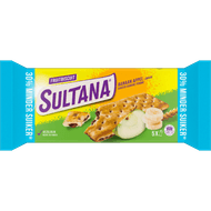 Sultana Fruitbiscuits banaan appel 30%